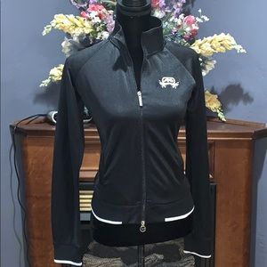 EUC Ecko Red medium jr fit black athletic jacket